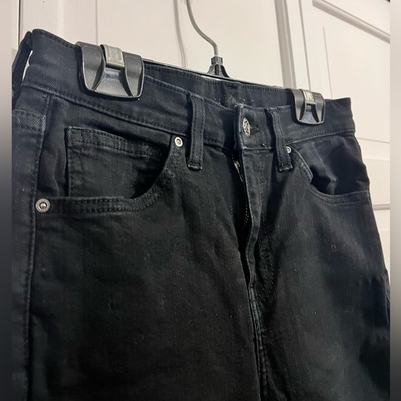 TOPSHOP MOTO Black High-rise Skinny Jeans - Picture 3 of 3